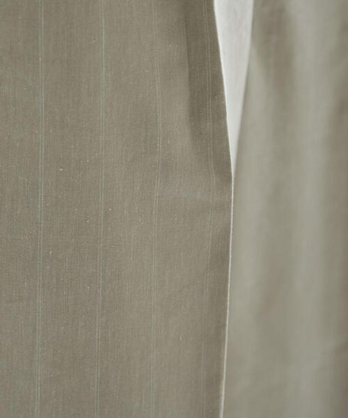 coen（コーエン）の「リネン混タックイージーパンツ（スラックス・レディース・ブラック/ベージュ・S/M/L）」の11枚目の写真