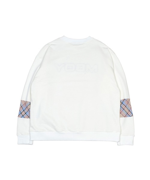 MILKBOY（ミルクボーイ）の「TEDDY CHECK ロゴ トップス（スウェット・レディース・A/B・FREE）」の5枚目の写真