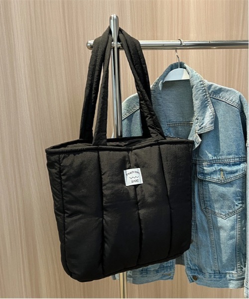 Burner（バーナー）の「【OKUOKU　0909】 トートバッグ / 肩掛け oku-bag-694840092712-31 U（トートバッグ・メンズ・カーキ/ブラック/オフホワイト・FREE）」の10枚目の写真