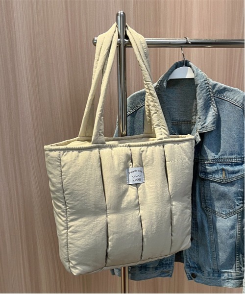 Burner（バーナー）の「【OKUOKU　0909】 トートバッグ / 肩掛け oku-bag-694840092712-31 U（トートバッグ・メンズ・カーキ/ブラック/オフホワイト・FREE）」の8枚目の写真