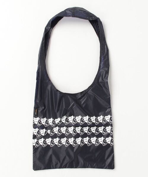 COMMON EDUCATION（コモンエデュケーション）の「COMMON EDUCATION -  RAFTAP MARKET BAG（ショルダーバッグ・メンズ・ホワイト/ネイビー・ONE SIZE）」の3枚目の写真