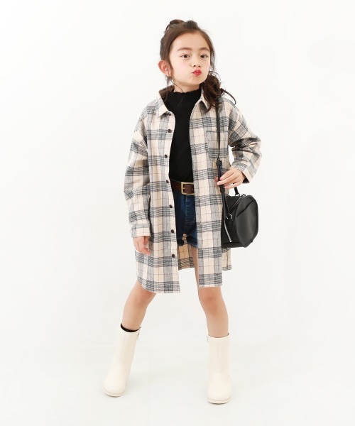 devirock(デビロック)の「撥水 ロングブーツ(ブーツ・キッズ・ブラック/アイボリー・21.0cm/19.0cm/20.0cm/23.0cm/22.0cm/18.0cm/17.0cm)」の6枚目の写真