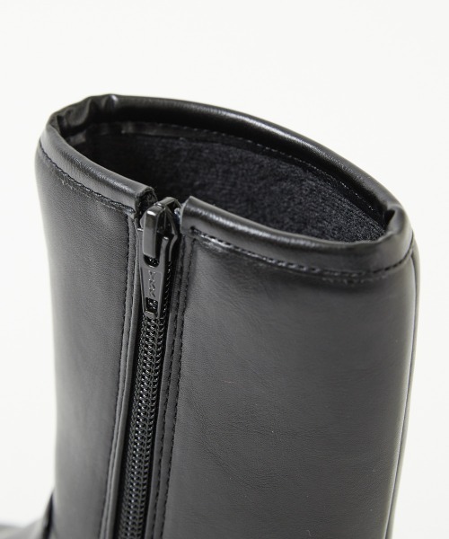 devirock(デビロック)の「撥水 ロングブーツ(ブーツ・キッズ・ブラック/アイボリー・21.0cm/19.0cm/20.0cm/23.0cm/22.0cm/18.0cm/17.0cm)」の11枚目の写真