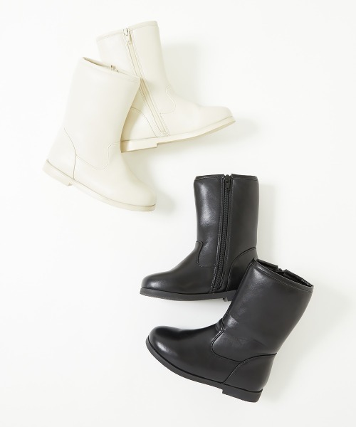 devirock(デビロック)の「撥水 ロングブーツ(ブーツ・キッズ・ブラック/アイボリー・21.0cm/19.0cm/20.0cm/23.0cm/22.0cm/18.0cm/17.0cm)」の13枚目の写真