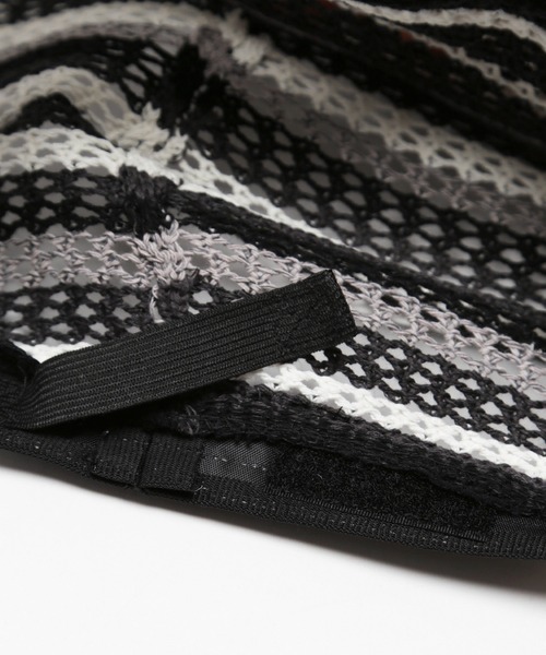 LEGENDA（レジェンダ）の「レジェンダ マルチ ボーダー サーモハット / LEGENDA Multi Border Thermo Hat（ハット・メンズ・ブルー/ブラック/グリーン・FREE）」の6枚目の写真