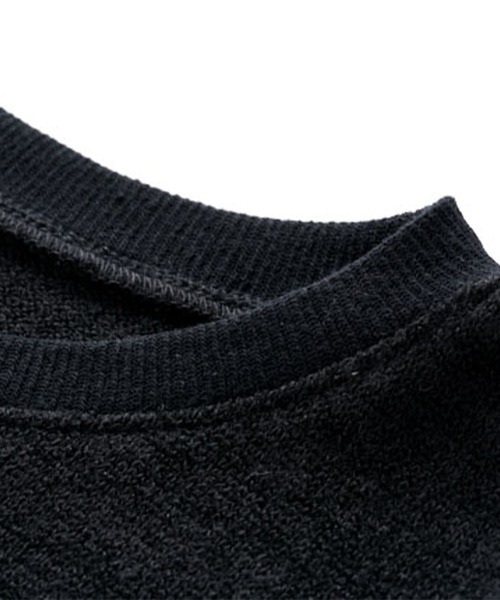 RANAN（ラナン）の「配色使いニットソープルオーバー（ニット/セーター・レディース・ブラック系/ブラック/グレイッシュベージュ/オレンジ/ブルー・M/L/LL）」の7枚目の写真