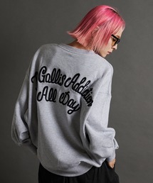 GALLIS ADDICTION | GA CHAIN 刺繍 CREW(スウェット)