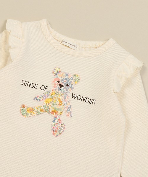 sense of wonder（センスオブワンダー）の「リバティうさくまプルオーバー（スウェット・キッズ・キナリ/ラベンダー/ピンク・110cm/80ｃｍ/100cm/90cm/120cm）」の12枚目の写真