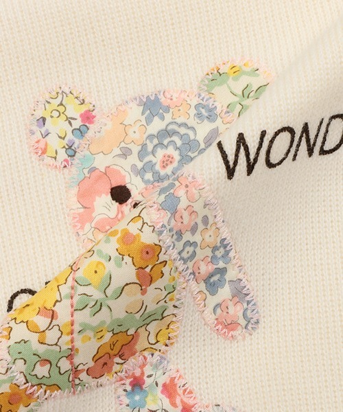 sense of wonder（センスオブワンダー）の「リバティうさくまプルオーバー（スウェット・キッズ・キナリ/ラベンダー/ピンク・110cm/80ｃｍ/100cm/90cm/120cm）」の6枚目の写真