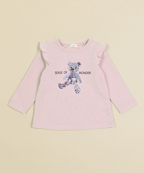sense of wonder（センスオブワンダー）の「リバティうさくまプルオーバー（スウェット・キッズ・キナリ/ラベンダー/ピンク・110cm/80ｃｍ/100cm/90cm/120cm）」の19枚目の写真