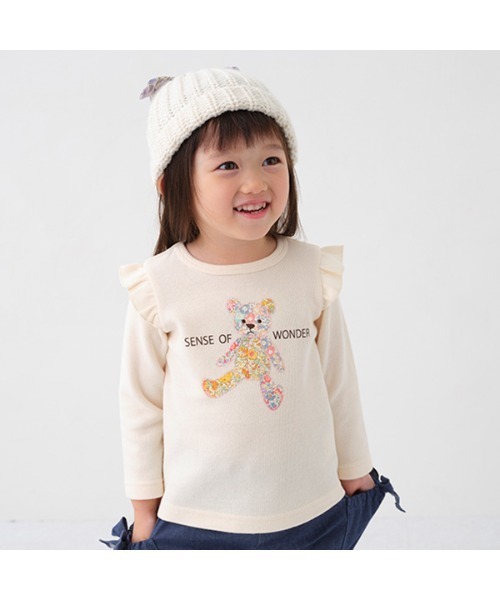 sense of wonder（センスオブワンダー）の「リバティうさくまプルオーバー（スウェット・キッズ・キナリ/ラベンダー/ピンク・110cm/80ｃｍ/100cm/90cm/120cm）」の21枚目の写真