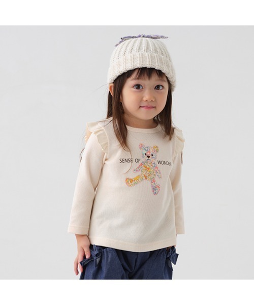 sense of wonder（センスオブワンダー）の「リバティうさくまプルオーバー（スウェット・キッズ・キナリ/ラベンダー/ピンク・110cm/80ｃｍ/100cm/90cm/120cm）」の22枚目の写真