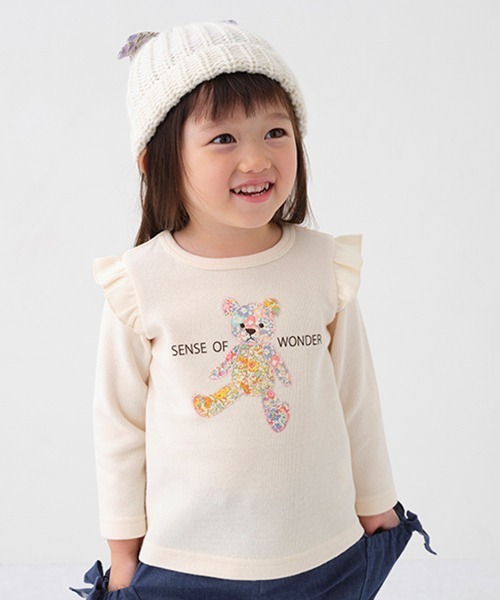 sense of wonder（センスオブワンダー）の「リバティうさくまプルオーバー（スウェット・キッズ・キナリ/ラベンダー/ピンク・110cm/80ｃｍ/100cm/90cm/120cm）」の14枚目の写真