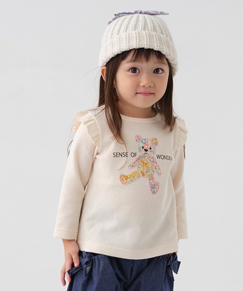 sense of wonder（センスオブワンダー）の「リバティうさくまプルオーバー（スウェット・キッズ・キナリ/ラベンダー/ピンク・110cm/80ｃｍ/100cm/90cm/120cm）」の15枚目の写真