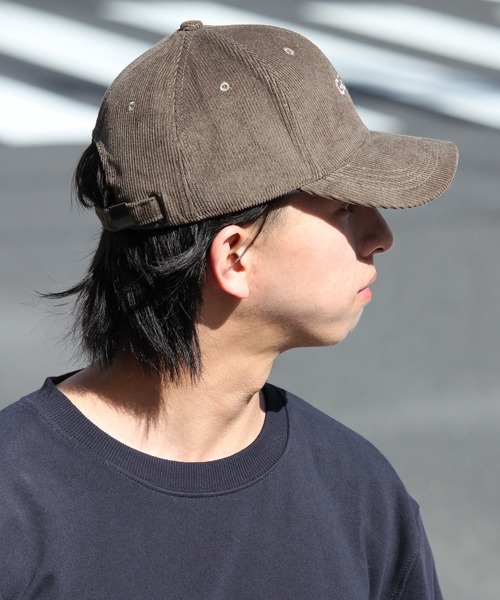 GERRY（ジェリー）の「【GERRY/ジェリー】コーデュロイ ワンポイントロゴキャップ（キャップ・メンズ・ブラウン/ブラック/ネイビー・FREE）」の18枚目の写真