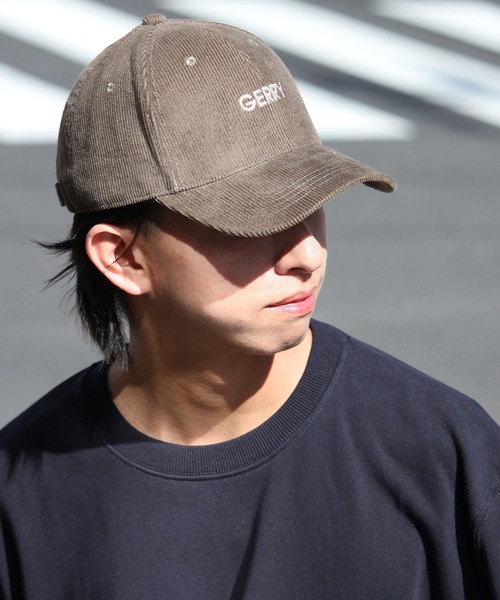 GERRY（ジェリー）の「【GERRY/ジェリー】コーデュロイ ワンポイントロゴキャップ（キャップ・メンズ・ブラウン/ブラック/ネイビー・FREE）」の20枚目の写真