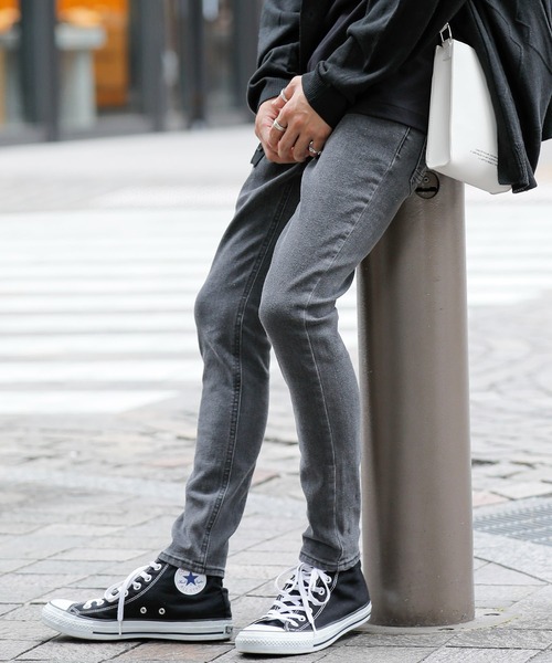 ADMIX/ATELIER SAB MEN（アドミックスアトリエサブメン）の「スーパーストレッチ / スキニー デニムパンツ（デニムパンツ・メンズ・ブラック系その他/ブラック/ライトブルー/ブラック系その他3/ブラック系その他2/ブルー系その他・L/M）」の2枚目の写真