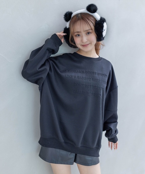 clear（クリア）の「パンダイヤーマフラー（イヤーマフ・レディース・ブラック・F）」の3枚目の写真