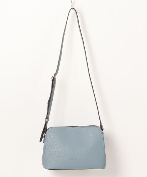 maison vert（メゾンヴェール）の「【多収納】アオリショルダーバッグ（ショルダーバッグ・レディース・ブラック/ライトグレー/ライトブルー・FREE）」の14枚目の写真