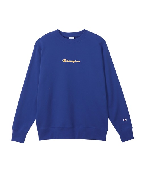 Champion(チャンピオン)の「【Champion/チャンピオン】メンズ ベーシック クルーネックスウェットシャツ(スウェット・メンズ・ネイビー/グレー/ダークブルー/ホワイト/ブラック・X-LARGE/LARGE/MEDIUM/SMALL)」の5枚目の写真