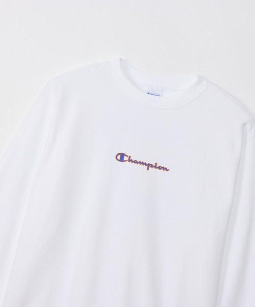 Champion(チャンピオン)の「【Champion/チャンピオン】メンズ ベーシック クルーネックスウェットシャツ(スウェット・メンズ・ネイビー/グレー/ダークブルー/ホワイト/ブラック・X-LARGE/LARGE/MEDIUM/SMALL)」の7枚目の写真