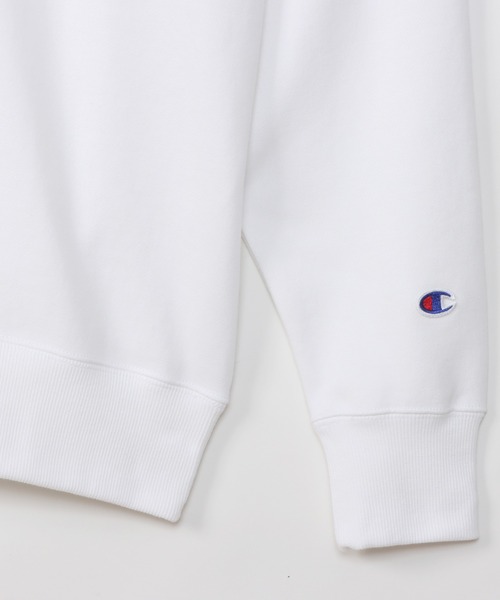 Champion(チャンピオン)の「【Champion/チャンピオン】メンズ ベーシック クルーネックスウェットシャツ(スウェット・メンズ・ネイビー/グレー/ダークブルー/ホワイト/ブラック・X-LARGE/LARGE/MEDIUM/SMALL)」の11枚目の写真