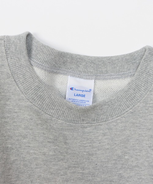 Champion(チャンピオン)の「【Champion/チャンピオン】メンズ ベーシック クルーネックスウェットシャツ(スウェット・メンズ・ネイビー/グレー/ダークブルー/ホワイト/ブラック・X-LARGE/LARGE/MEDIUM/SMALL)」の20枚目の写真
