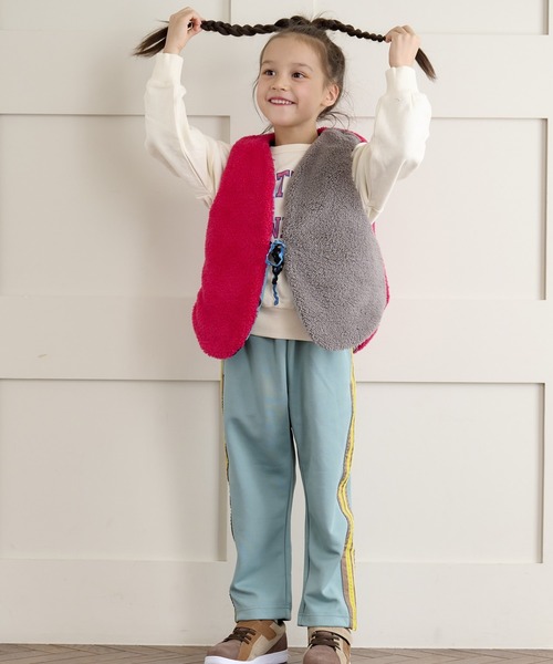 HOGAN RANCH WEAR（ホーガンランチウエア）の「ボアリバーシブルベスト（kids/S～L）（ベスト・キッズ・ピンク/ライトブルー・L/M/S）」の20枚目の写真