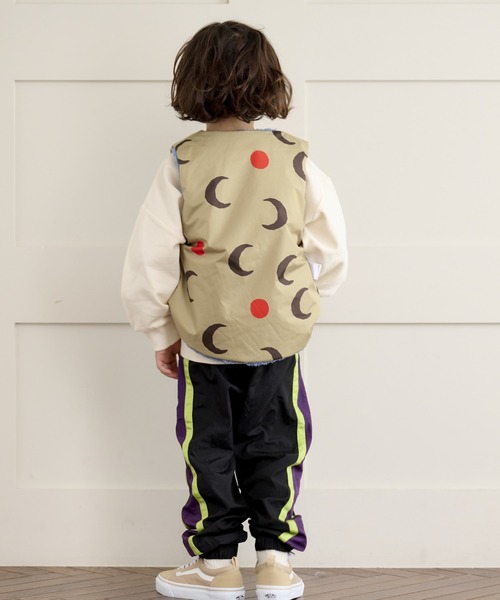 HOGAN RANCH WEAR（ホーガンランチウエア）の「ボアリバーシブルベスト（kids/S～L）（ベスト・キッズ・ピンク/ライトブルー・L/M/S）」の10枚目の写真
