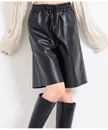 LATINA | フェイクレザー バミューダ ハーフ ショート パンツ(その他パンツ)