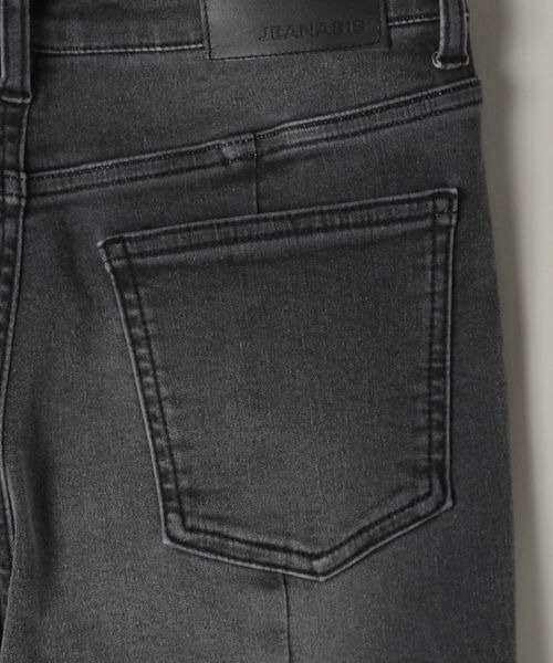 JEANASIS（ジーナシス）の「シルキーシガレットデニムパンツ/985885（デニムパンツ・レディース・ライトブルー/ブラック/ブラック系その他・SMALL/MEDIUM）」の6枚目の写真