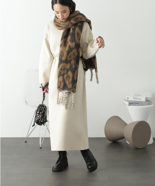 FREE'S MART（フリーズマート）の「ひょう柄ストール（ストール/ショール・レディース・ブラック系その他・ﾌﾘ-）」の7枚目の写真