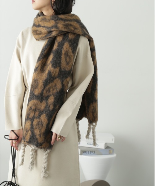 FREE'S MART（フリーズマート）の「ひょう柄ストール（ストール/ショール・レディース・ブラック系その他・ﾌﾘ-）」の3枚目の写真