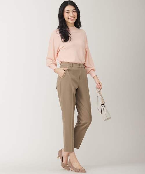 ANY SIS(エニィスィス)の「【洗える】カシミヤブレンドパフ袖 ニット(ニット/セーター・レディース・ピンク系/ブラック系/レッド系/ライトグリーン系/ライトグレー系・2)」の13枚目の写真