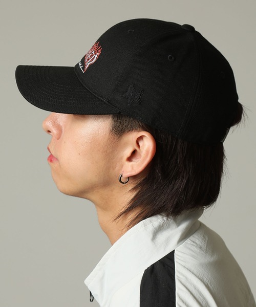 THRASHER(スラッシャー)の「【THRASHER/スラッシャー】 ファイヤーパターンロゴ刺繍 6パネル ベースボールキャップ(キャップ・メンズ・ホワイト/ブラック/グレー・FREE)」の16枚目の写真