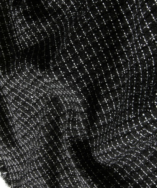 &. NOSTALGIA（アンドドットノスタルジア）の「【ZOZO限定】ラメツイードベスト（ベスト・レディース・ブラック・FREE）」の14枚目の写真