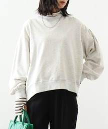 atONE 袖ゆったりトレーナー