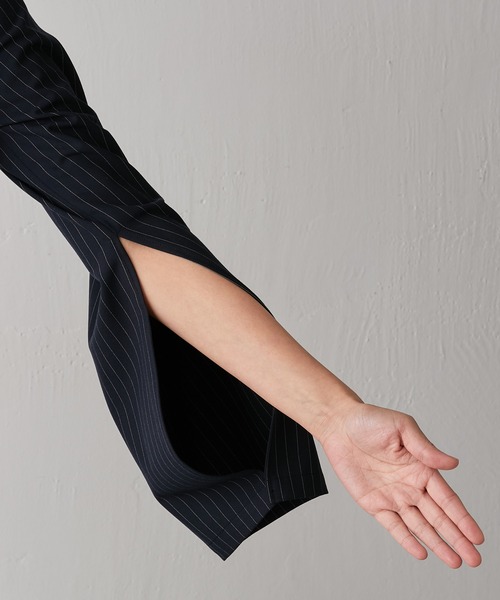 GALLARDAGALANTE（ガリャルダガランテ）の「オールインワンドレス【ZOZOTOWN限定商品】（つなぎ/オールインワン・レディース・ブラック×ホワイト/グレー×ホワイト・M/XS/S）」の15枚目の写真