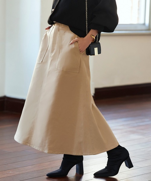 セール】タックチノスカート（スカート）｜RUIRUE BOUTIQUE（ルイルエ