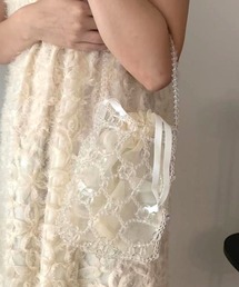 anown（アノン）の「【CANVAS+】ビーズミニバッグ（ハンドバッグ）」