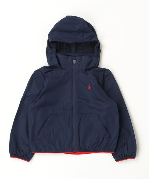POLO RALPH LAUREN CHILDRENSWEAR(ポロ ラルフ ローレン チルドレンズウェア)の「パッカブル ウォーターリペラント フーデッド ジャケット(その他アウター・キッズ・ネイビー系1・7/6/4/3)」の2枚目の写真