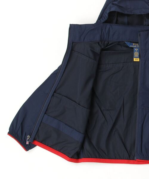 POLO RALPH LAUREN CHILDRENSWEAR(ポロ ラルフ ローレン チルドレンズウェア)の「パッカブル ウォーターリペラント フーデッド ジャケット(その他アウター・キッズ・ネイビー系1・7/6/4/3)」の5枚目の写真