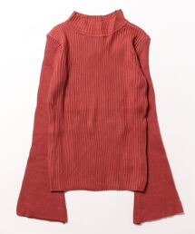 Flowering Korea（フラワーリングコリア）の「ベルスリーブハイネックニット（ニット/セーター）」