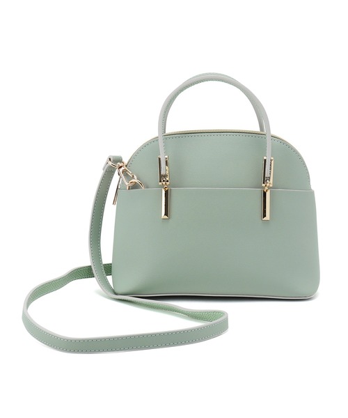 ROPE' PICNIC（ロペピクニック）の「軽量レクタンメタルミニボストン＆ショルダーバッグ（ショルダーバッグ・レディース・ブラック/キナリ/ライトグリーン/ピンク系その他2・FREE）」の7枚目の写真