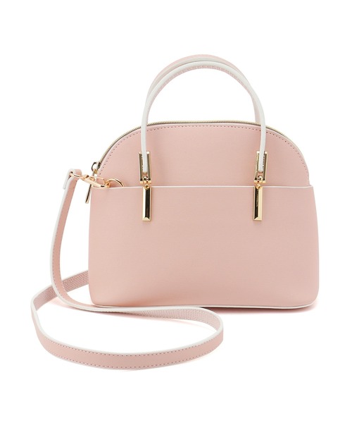 ROPE' PICNIC（ロペピクニック）の「軽量レクタンメタルミニボストン＆ショルダーバッグ（ショルダーバッグ・レディース・ブラック/キナリ/ライトグリーン/ピンク系その他2・FREE）」の8枚目の写真