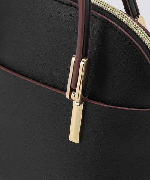 ROPE' PICNIC（ロペピクニック）の「軽量レクタンメタルミニボストン＆ショルダーバッグ（ショルダーバッグ・レディース・ブラック/キナリ/ライトグリーン/ピンク系その他2・FREE）」の12枚目の写真