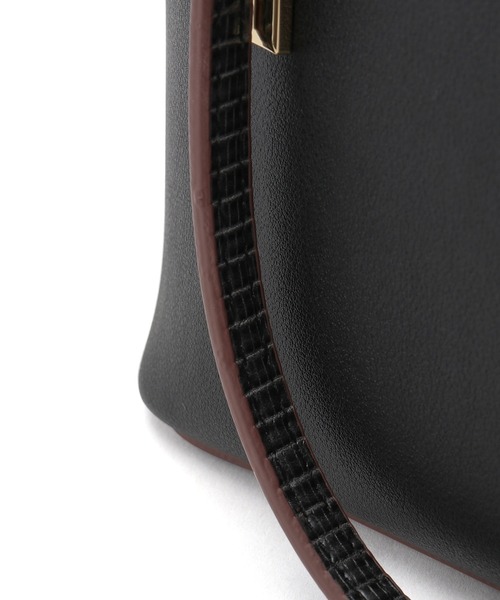 ROPE' PICNIC（ロペピクニック）の「軽量レクタンメタルミニボストン＆ショルダーバッグ（ショルダーバッグ・レディース・ブラック/キナリ/ライトグリーン/ピンク系その他2・FREE）」の15枚目の写真