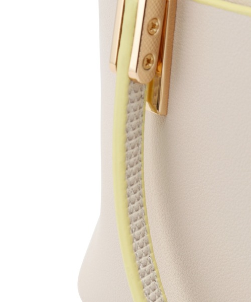 ROPE' PICNIC（ロペピクニック）の「軽量レクタンメタルミニボストン＆ショルダーバッグ（ショルダーバッグ・レディース・ブラック/キナリ/ライトグリーン/ピンク系その他2・FREE）」の16枚目の写真