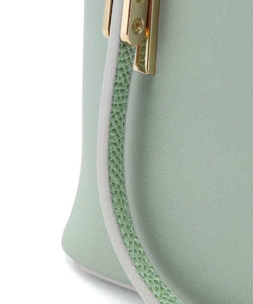 ROPE' PICNIC（ロペピクニック）の「軽量レクタンメタルミニボストン＆ショルダーバッグ（ショルダーバッグ・レディース・ブラック/キナリ/ライトグリーン/ピンク系その他2・FREE）」の17枚目の写真