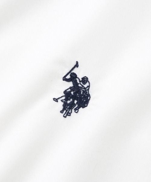 U.S. POLO ASSN.（ユーエスポロアッスン）の「GeeRA別注【U.S. POLO ASSN.】バンドカラーシャツ（シャツ/ブラウス・レディース・オフホワイト/ストライプ・MEDIUM/LARGE）」の17枚目の写真